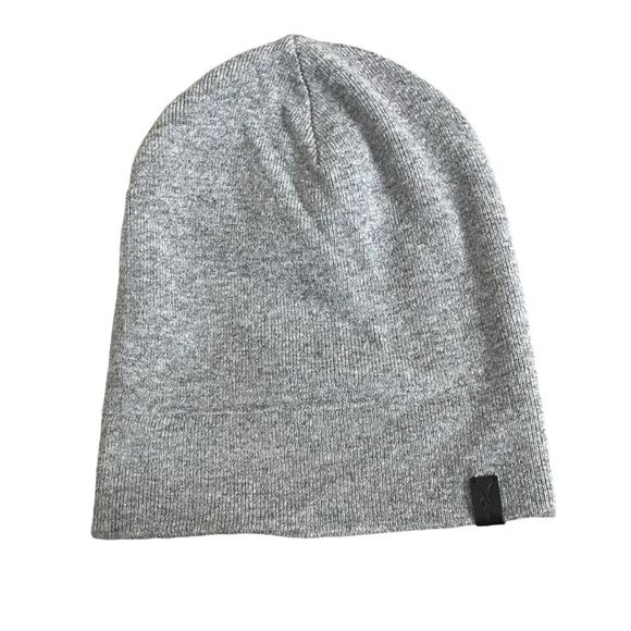 AllSaints NWT Beanie Hat‎ Grey Marl Wool Blend Unisex Fall Sample main image 4